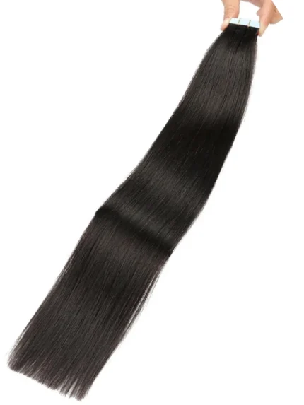 TAPE EXTENSIONS RUSSIAN HAIR #1b